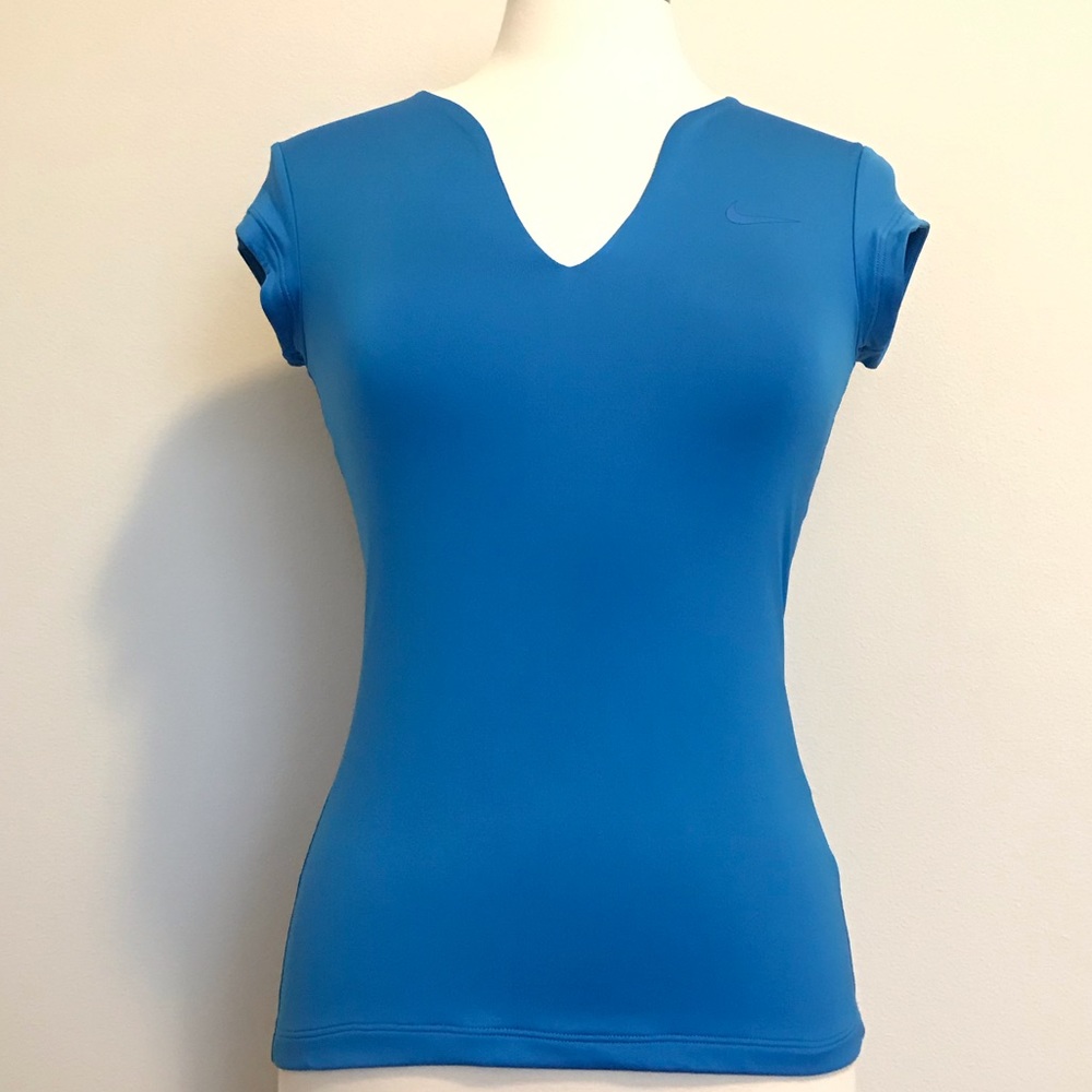Women’s Nike Dri Fit Pure Tennis Cap Sleeve Top